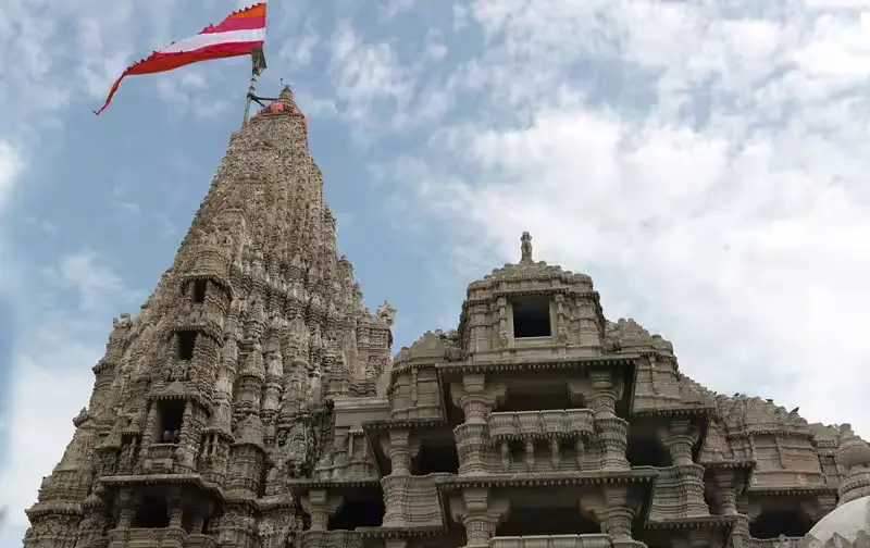 Dwarkadhish Flag Ceremony